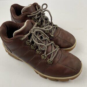 Vintage K-Swiss Leather Low Top Shoes Men’s 10 Hiking Casual Sneakers Brown